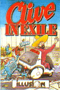 Clive in Exile box art for ZX Spectrum
